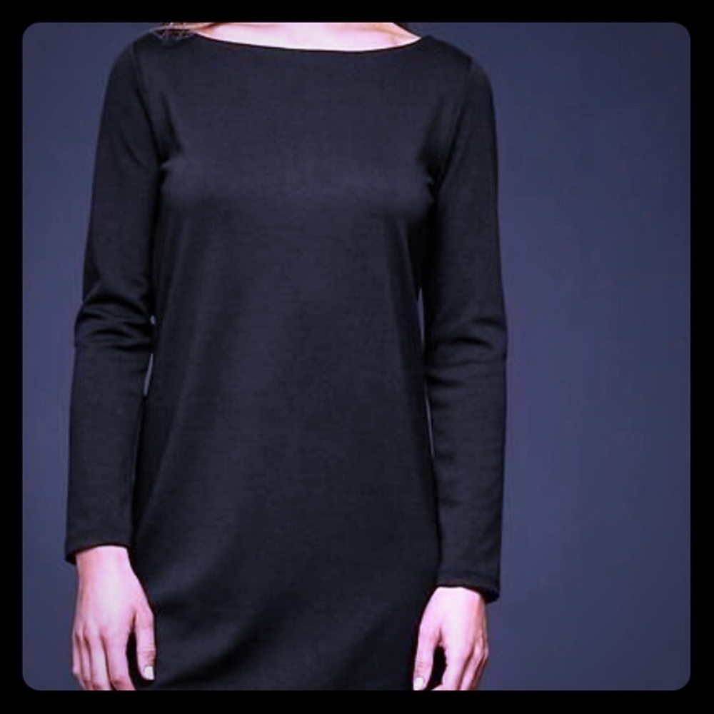 GAP 3/4 Sleeve Ponte Shift Dress, Size XL
